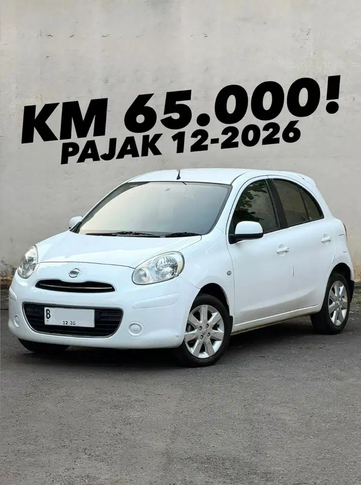 HARGA CASH! Km 65rb! Nissan March  L 1.2 AT