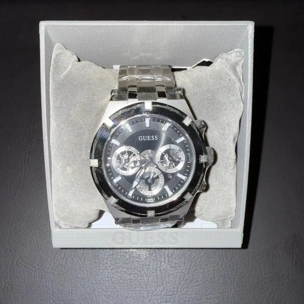 Jual cepat Jam Tangan ORI GUESS GW0260G1 WATCH FOR MEN (BNIB) MURAH