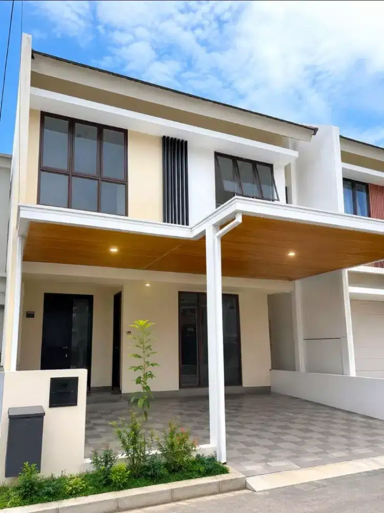 Kanopi cantik motif minimalis plapon pvc