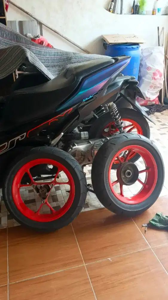 JUAL VELG ORIAN AEROX CYBER CITY + BAN MERK IRC