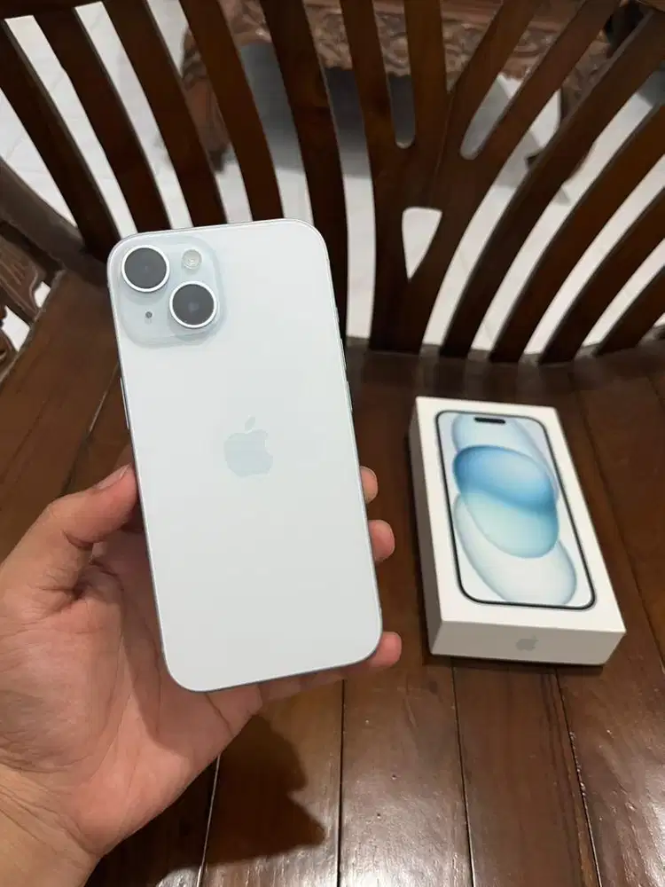 Iphone 15 128gb iBox, Garansi On September 2026 Likenew