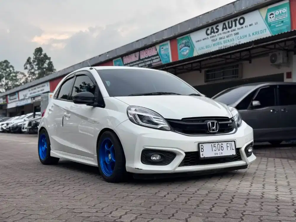 [DP MINIM] Brio RS M/T Manual 2018 Putih White Full Modifikasi
