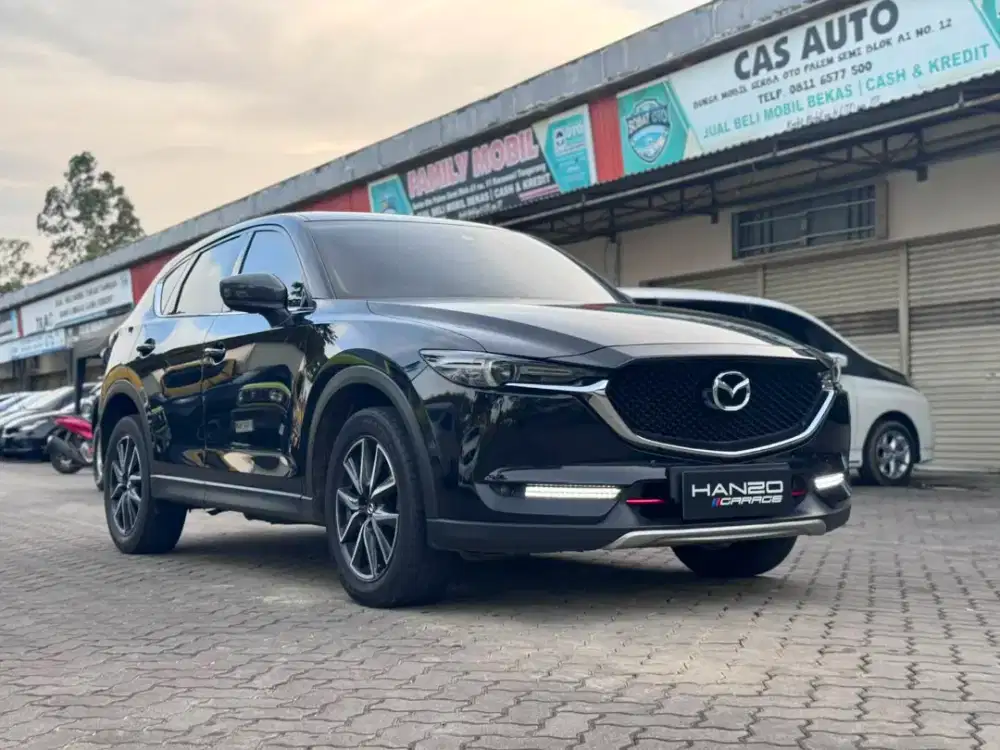 [DP 10JT] Mazda CX5 Elite 2018 Hitam Black SUV Mewah Skyactive
