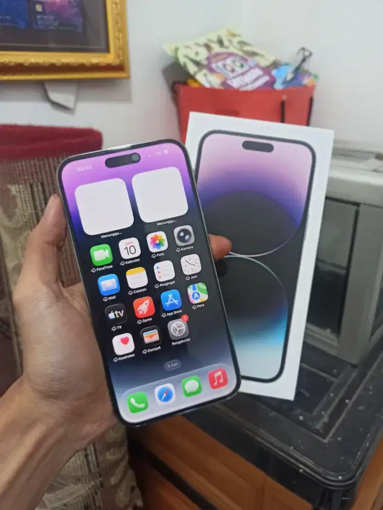 Iphone 14 Promax 128 Fullset Inter All Opp