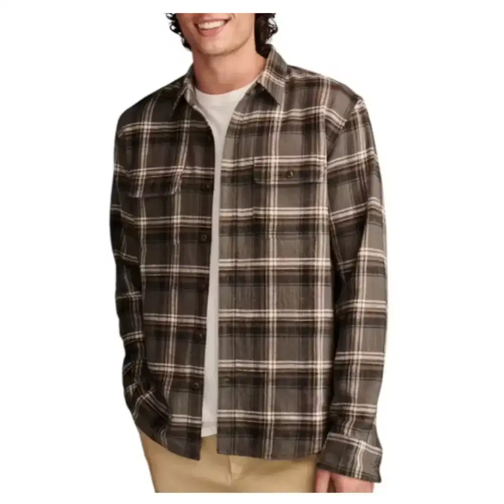 Kemeja flanel preloved jumbo kotak