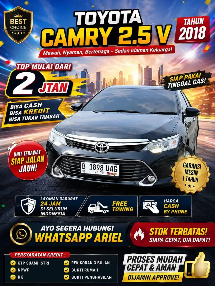 Toyota Camry 2.5 V 2018