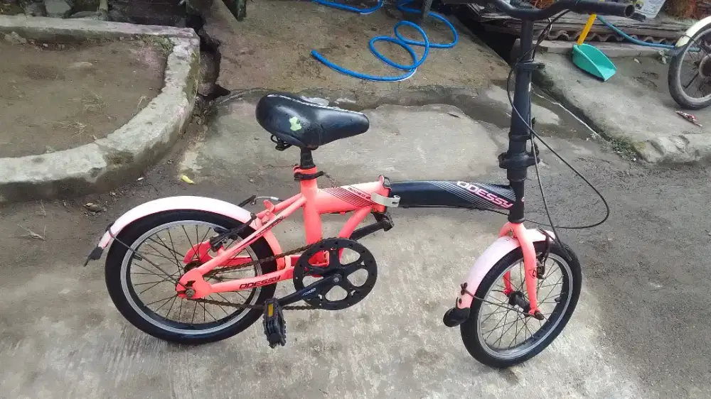 Speda lipat odesy ukuran 16 siap pakai