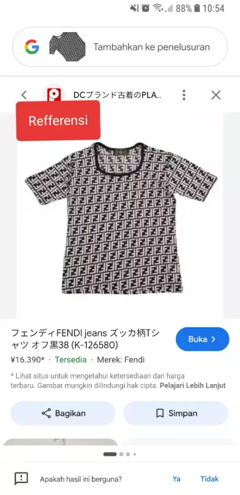 kaos fendi zucca monogram