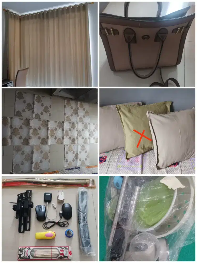 Gorden Houseware Tas Bantal dll sesuai foto