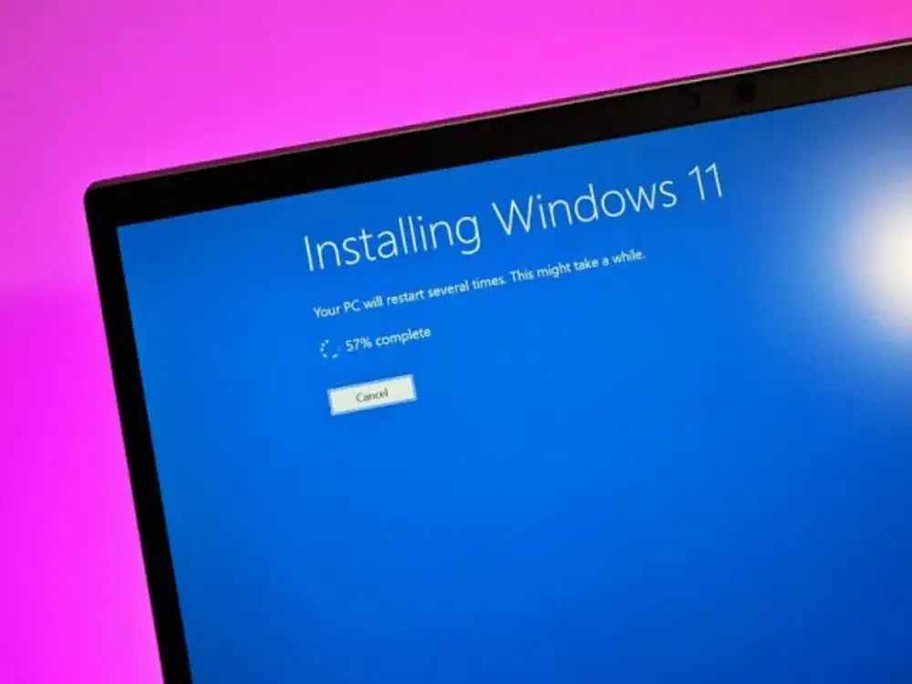 Jasa install ulang windows 11
