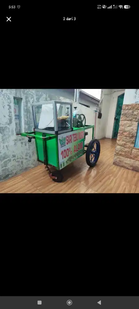 Gerobak es tebu