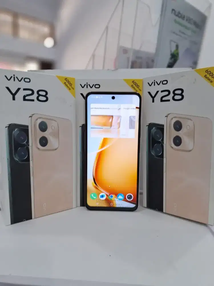 Vivo Y28 ram 8/128gb lengkap