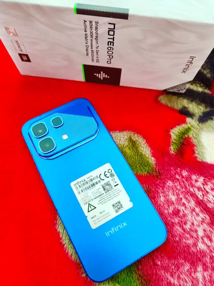 Infinix Note 60 Pro 5G Ram 12/256 Gb Fullset Original