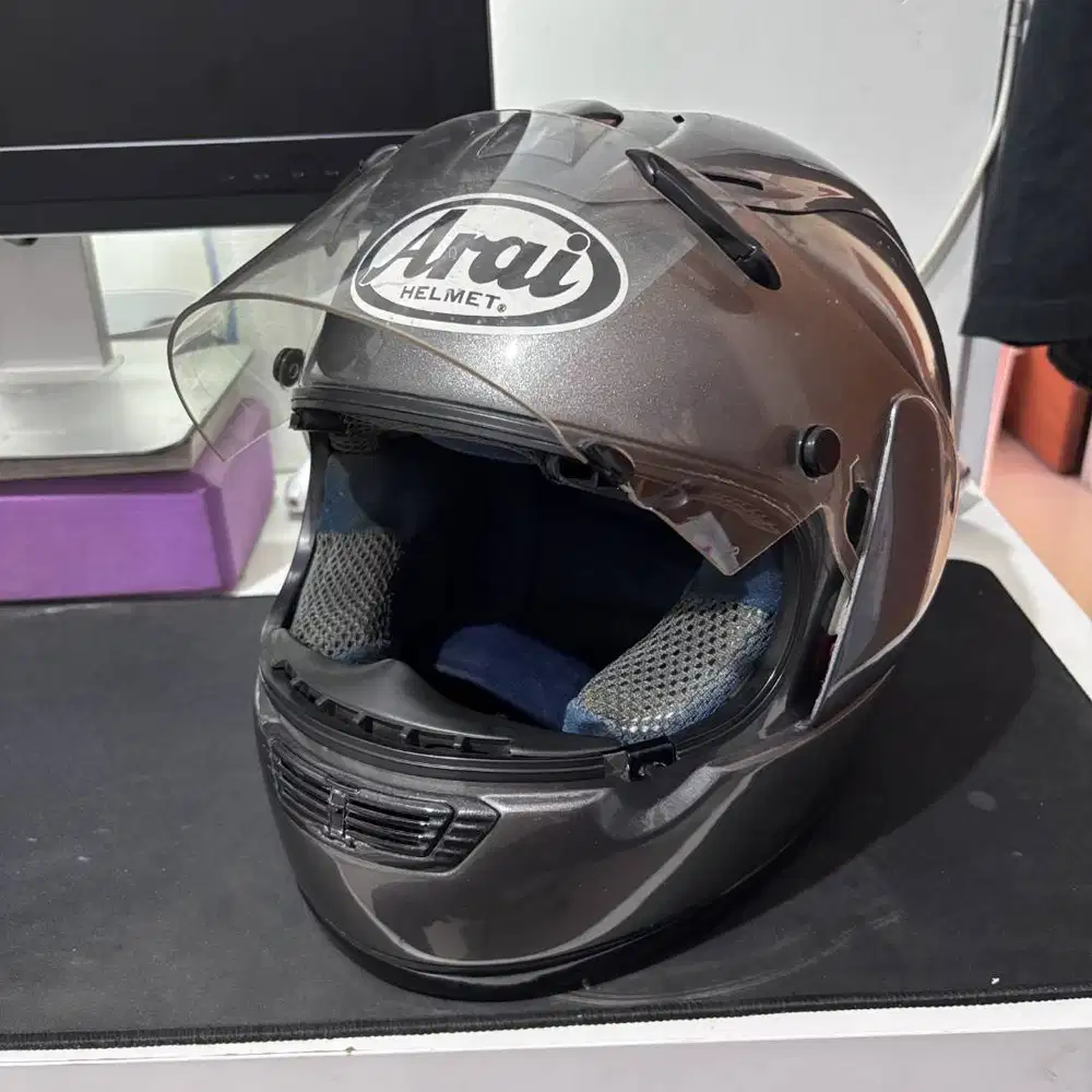 Arai RX7RR2 Abu Gunmetal Size M
