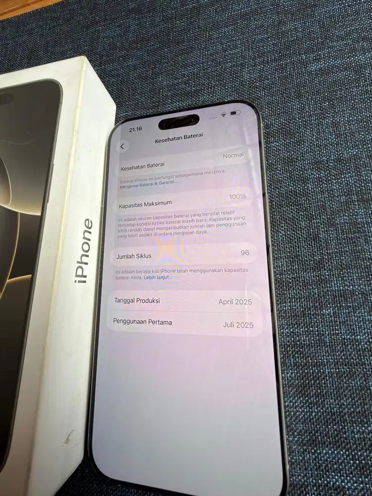 Iphone 16 promax CC90x IBOX 256GB
