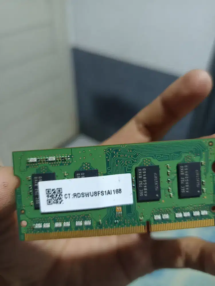 Ram laptop ddr3L 4gb Samsung normal