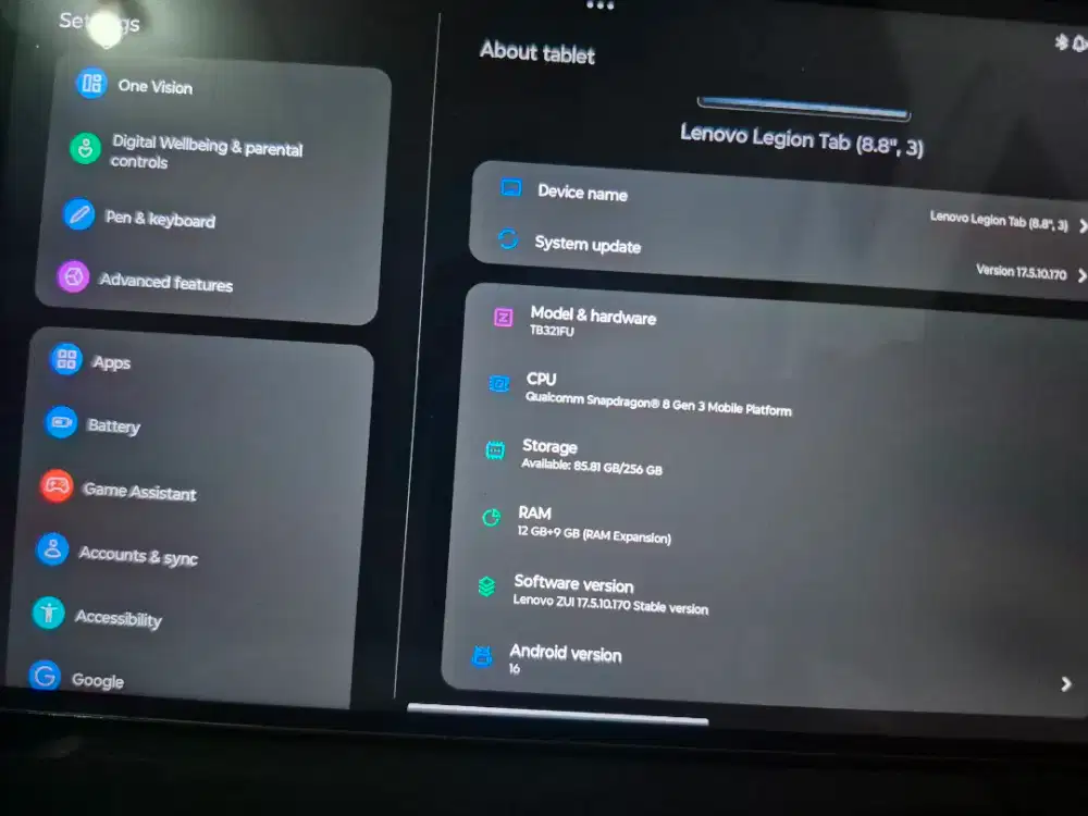 Lenovo Legion Gen 3
