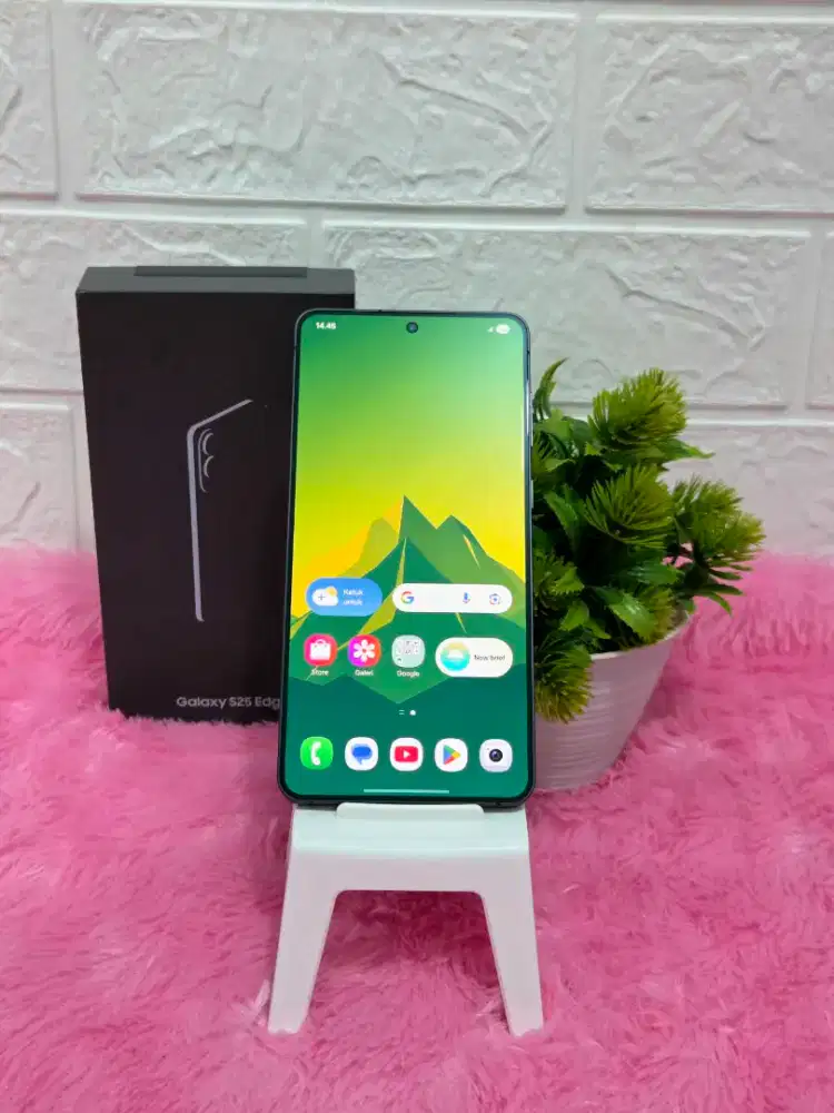 Samsung S25 Edge 512Gb Hitam Mulus Bagus
