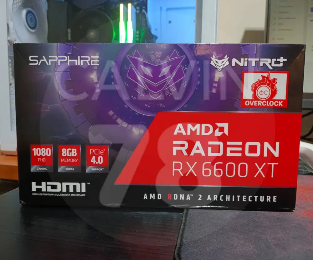 GPU / VGA Sapphire NITRO+ AMD Radeon RX 6600 XT 8 GB