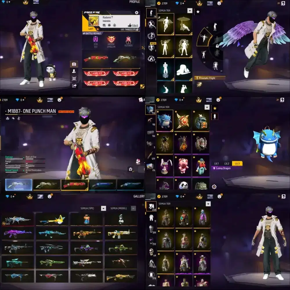akun ff Ready jual akun ff terbaru 2026