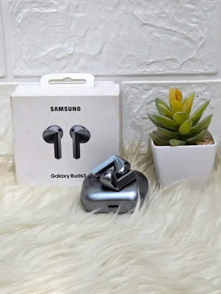 Samsung Buds 3 Hitam Mulus Lengkap