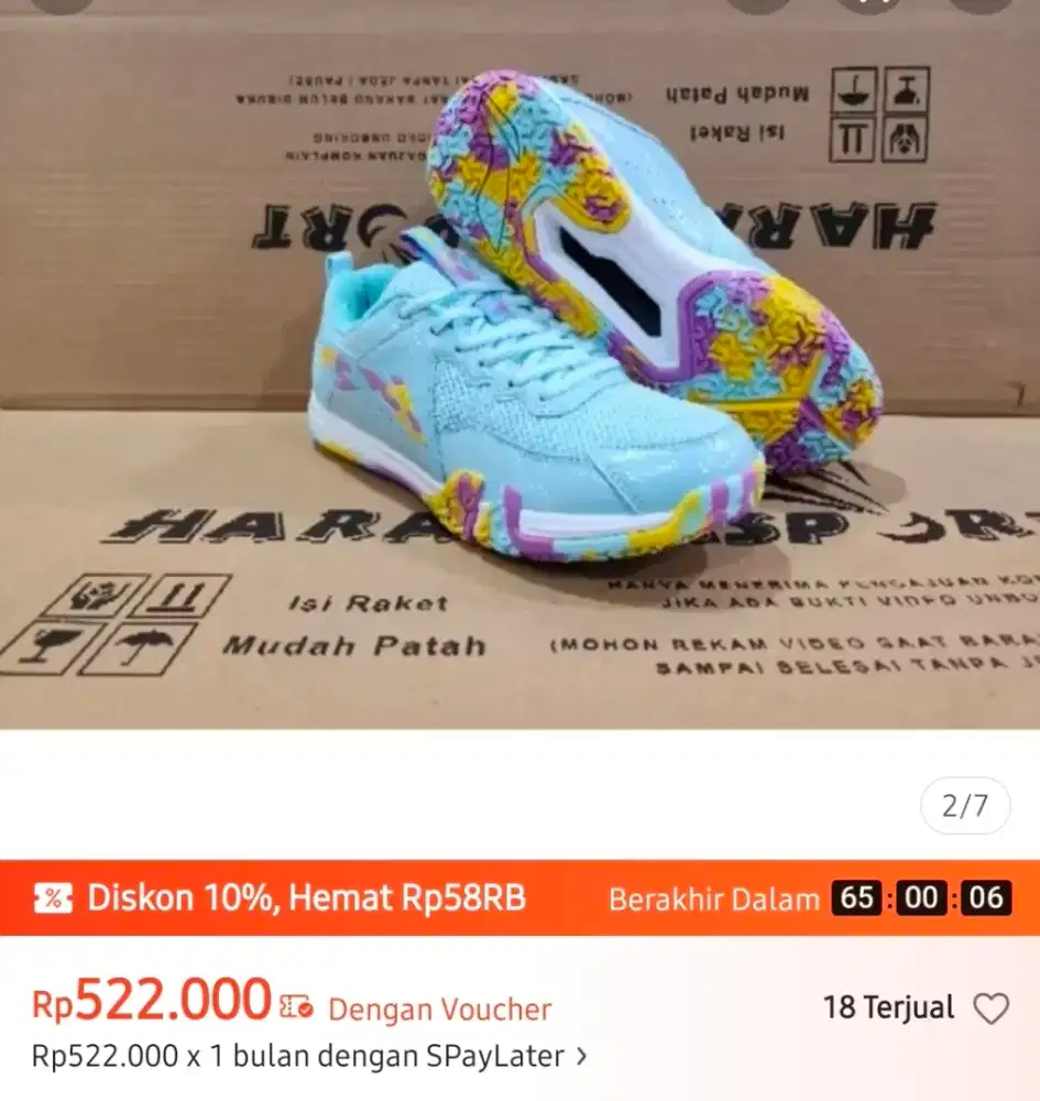 SEPATU BADMINTON LINING SAGA 9 LITE