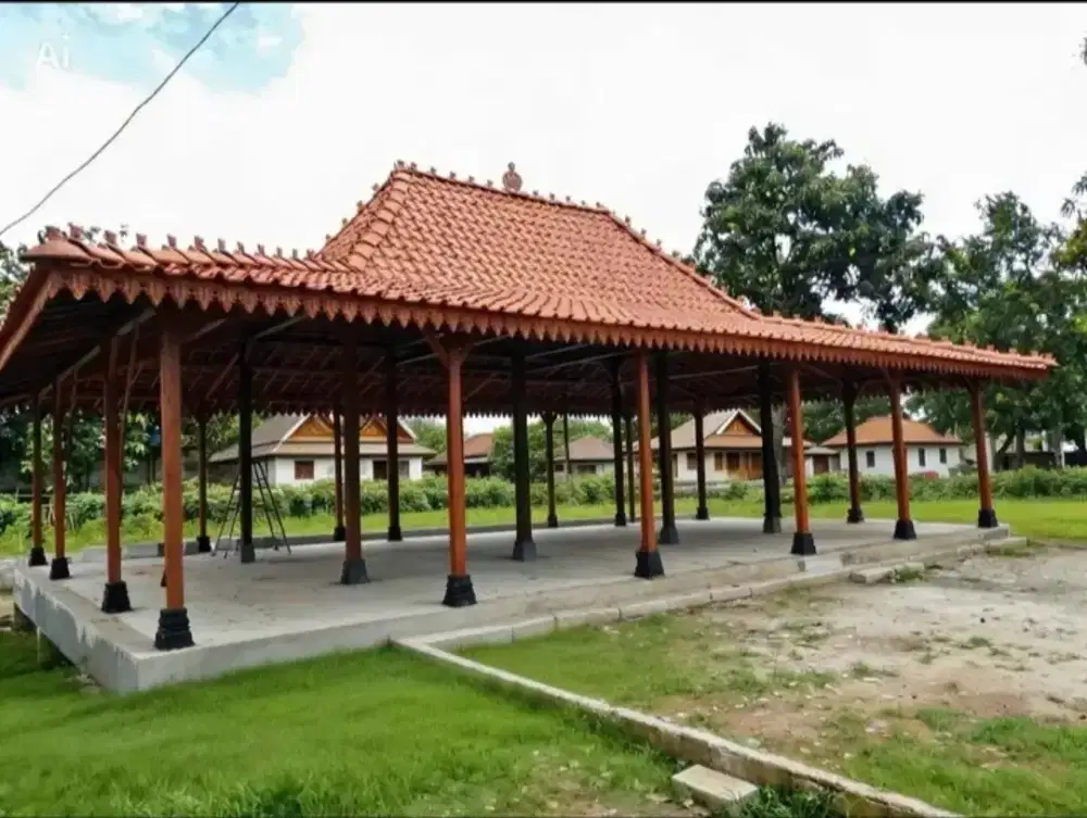 Rumah limasan,Rumah kayu.Rumah klasik