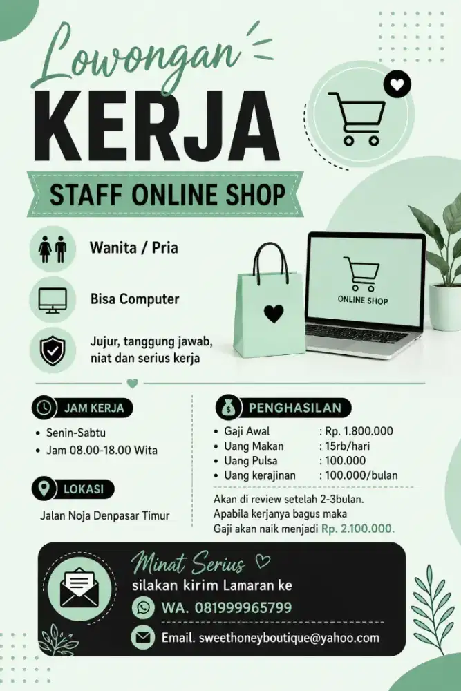 Staff Online Shop