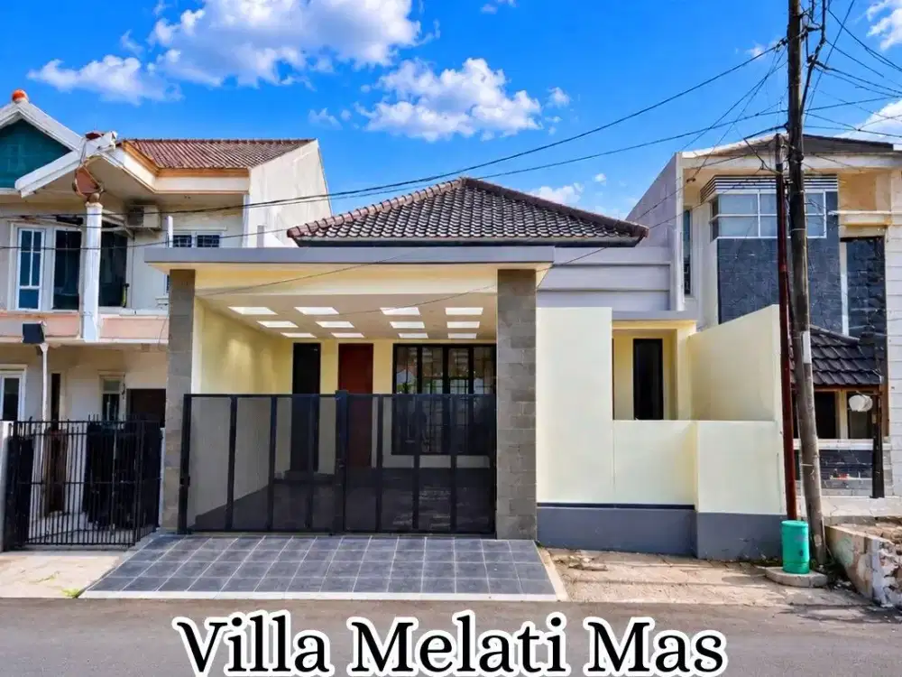 Jual Rumah Di Villa Melati Mas Serpong Dekan BSD Dan Bintaro