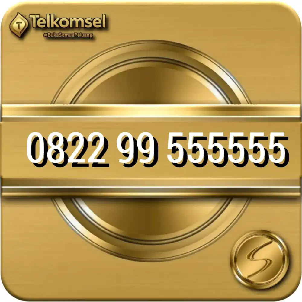 Nomor cantik Telkomsel super rapi 555555