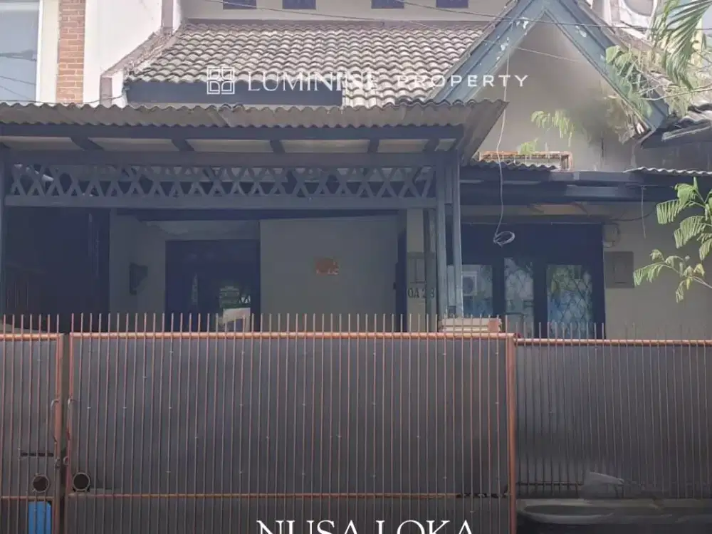 rumah dijual di nusaloka dekat dengan tol dan stasiun, dikelilingi fasilitas yang sudah jadi