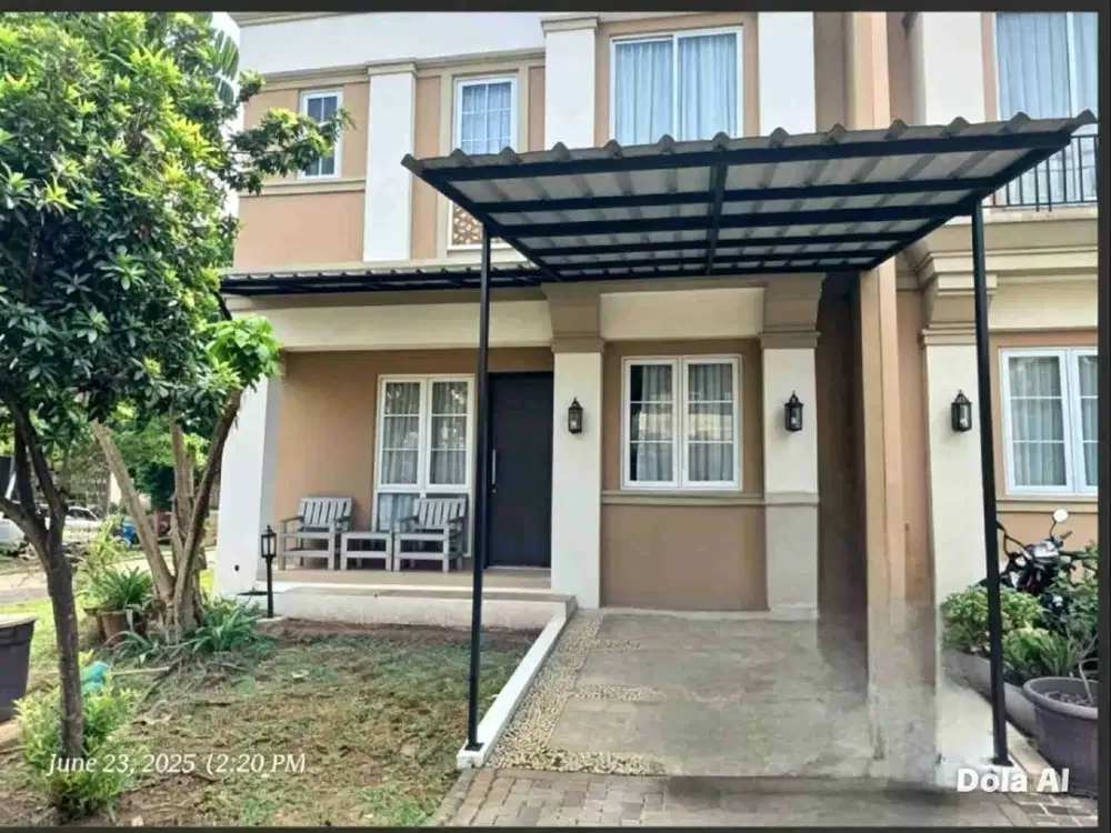 JUAL RUMAH2 LANTAI  HOOK DALAM CLUSTER DI BSD
