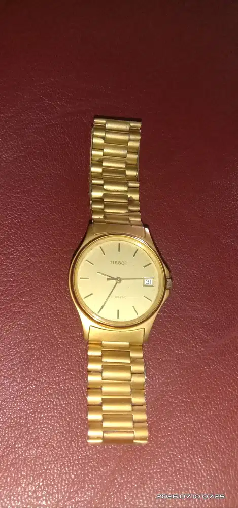 JUDUL IKLAN:Tissot Seastar Automatic Vintage B991/992 Gold Dial - Swis
