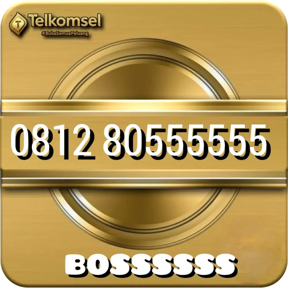 Perdana Telkomsel prabayar nomor cantik BOSSSSSS
