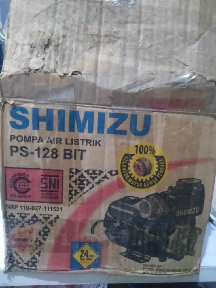 Mesin air Shimizu PS 128 BIT
