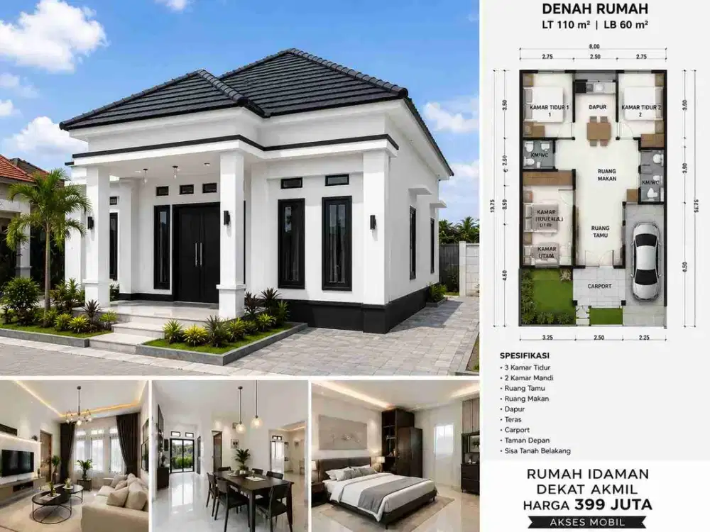 READY RUMAH TERMURAH SIAP HUNI TINGGAL FINISHING DEKAT SUPERINDO PAKELAN DAN AKMIL MAGELANG
