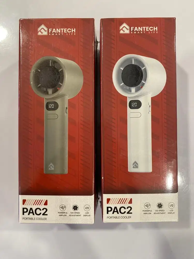Kipas Fantech PAC 2 White & Brown