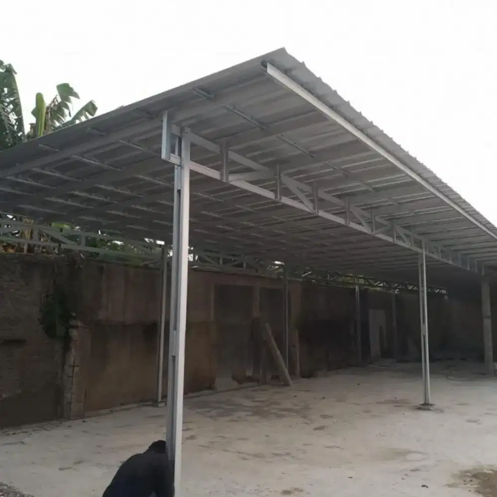 Kanopi dan atap rumah baja ringan
