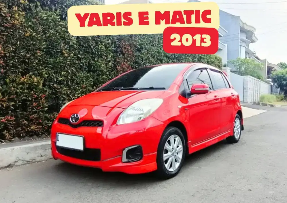 Toyota Yaris E Automatic 2013 Mulus! Bisa Kredit TDP=22,5juta