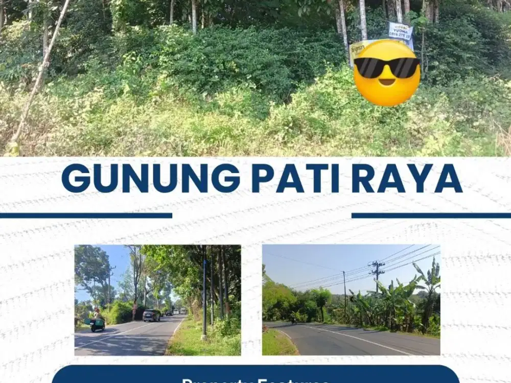 Tanah Strategis Pinggir Jalan Raya Plalangan Gunung Pati