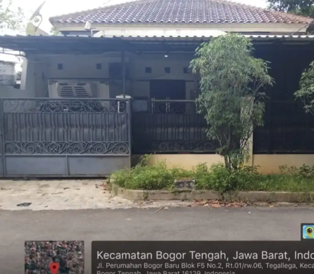 Dijual Rumah Murah Perumahan Bogor Baru Tegalllega Kota Bogor