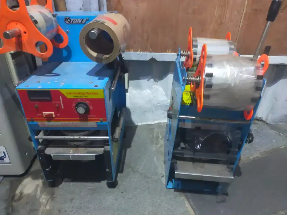 Jual 2 unit sealing machine,, bisa langsung cek ke lokasi,