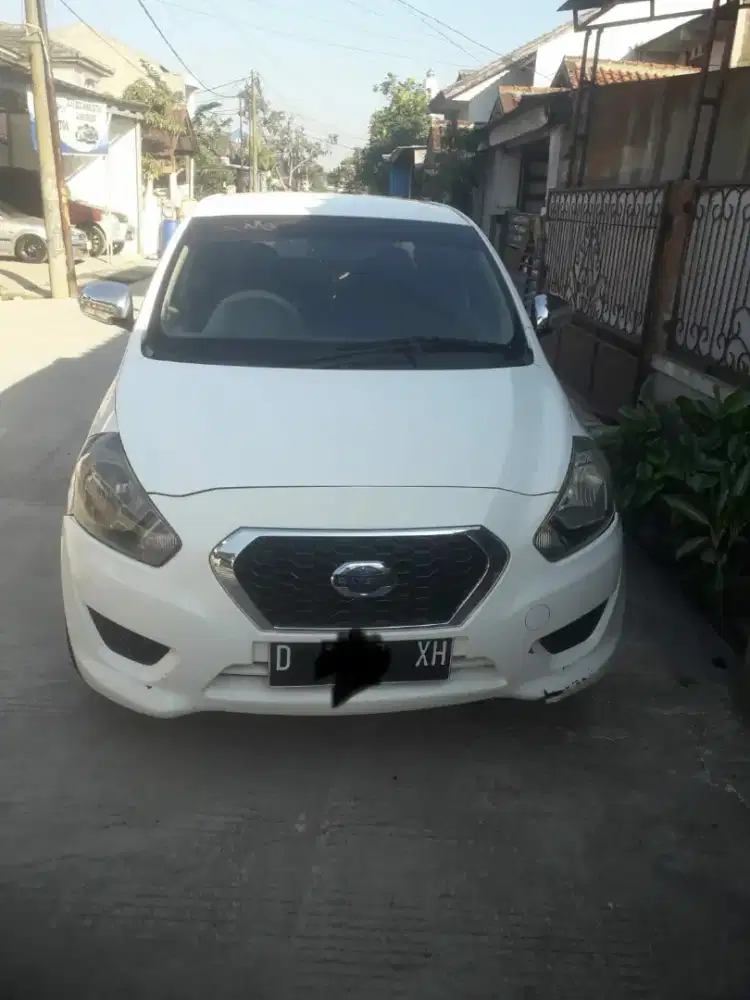 Datsun Go panca. 3 Baris.. Manual . Pajak jalan