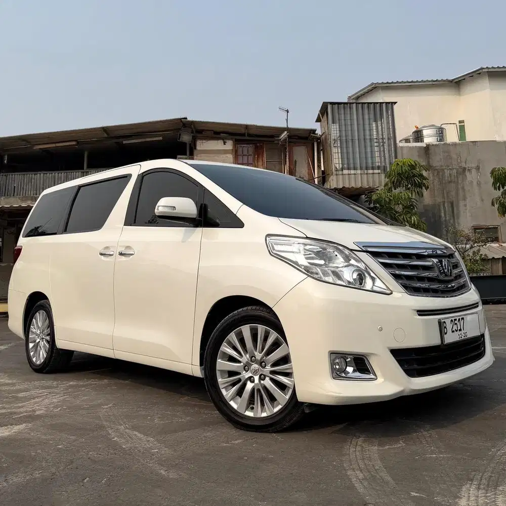 Toyota Alphard 2.4G ATPM 2012 Pilot Seat Service Record Auto2000