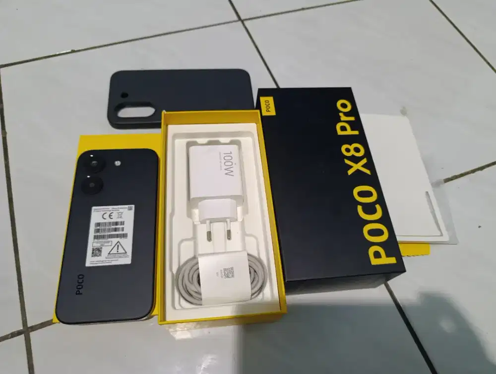 Poco x8 pro ram 12/512 GB second fullset pakean 3 bln
