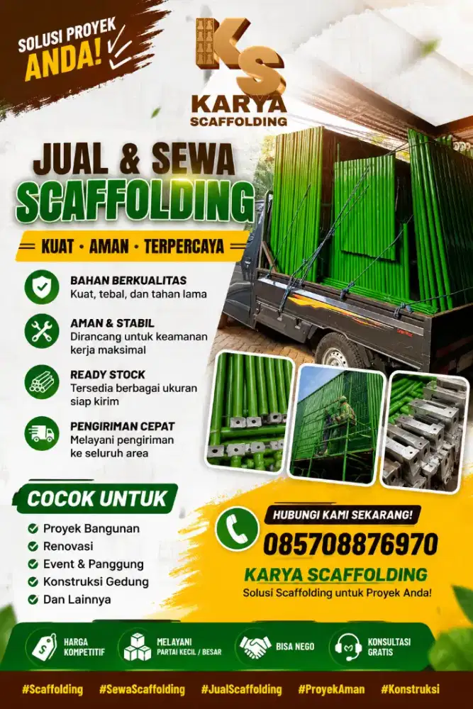 Jual dan sewa scaffolding