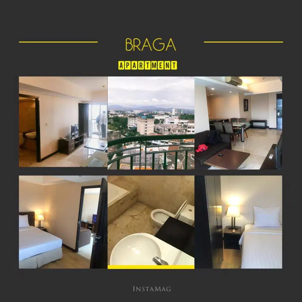 BU Cepat Apartemen Braga City Walk (Pusat Kota dkt Alun2 Mesjid Agung)