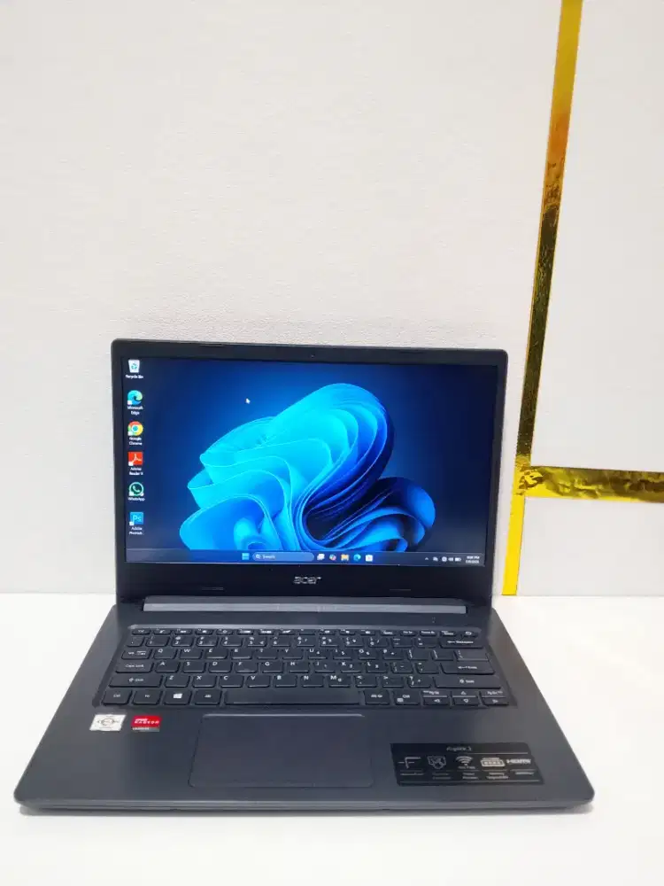 LAPTOP ACER ASPIRE 3 A314 AMD ATHLON SILVER 3050 RAM4GB SSD256GB 14INC