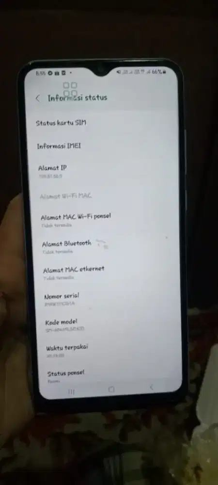 Hp samsung A04e ram3+4/32