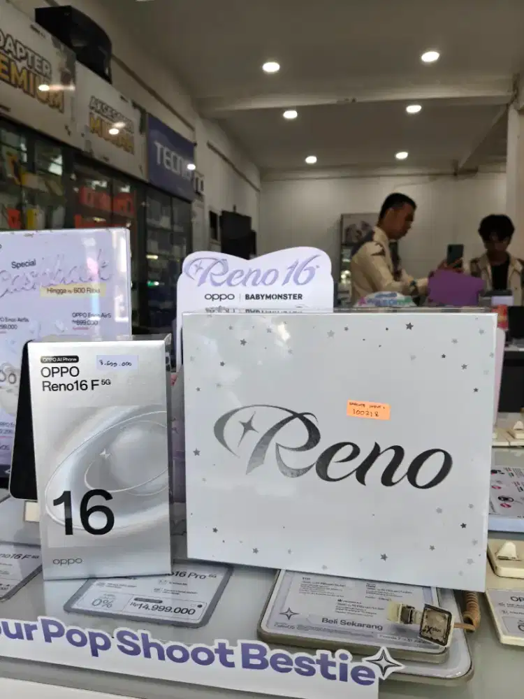 OPPO RENO 16 FREE GIFT BOX BISA CICILAN KREDIT